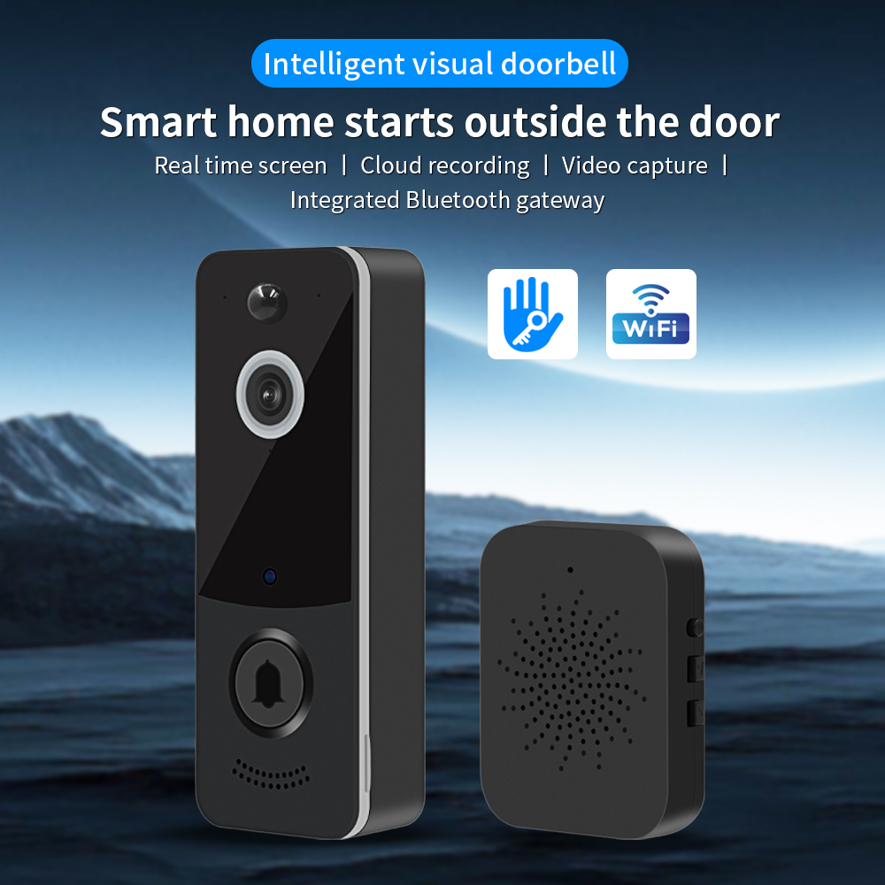 Smart Home Battery Camera - 1080P WIFI Görüntülü Kapı Zili TTLOCK