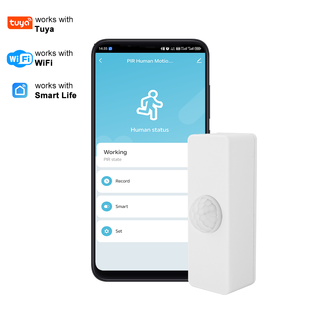 Smart Home Monitoring - Tuya Akıllı PIR Hareket Sensörü Akıllı