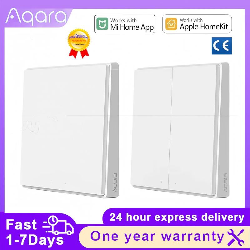 Smart Home Z Wave - Aqara Duvar Anahtarı D1 Zigbee Akıllı