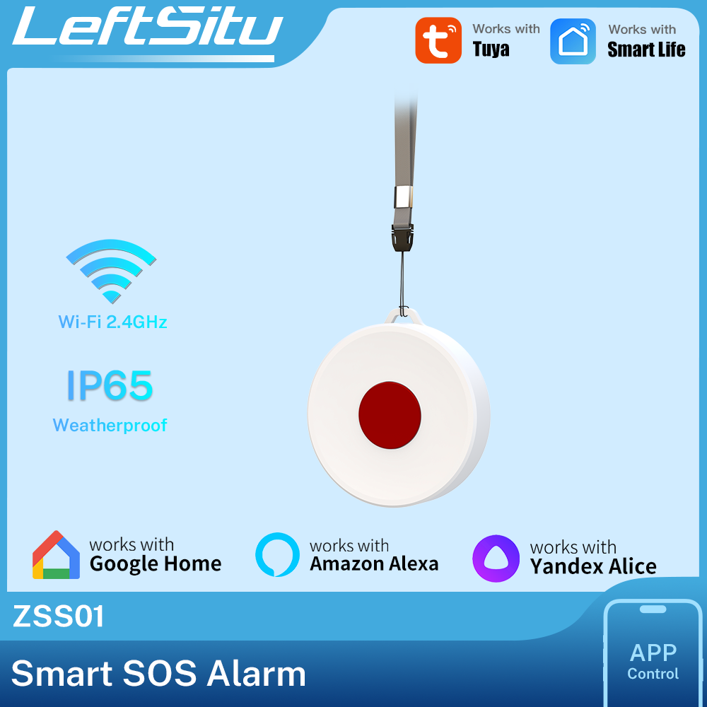Smart Home Zigbee - Tuya ZigBee Akıllı Düğme IP65 Ev
