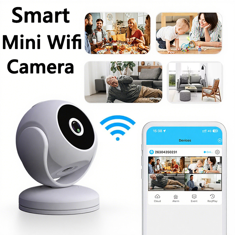 Smart Home Kamera - 1080P Akıllı Ev Wifi Kamera Gerçek