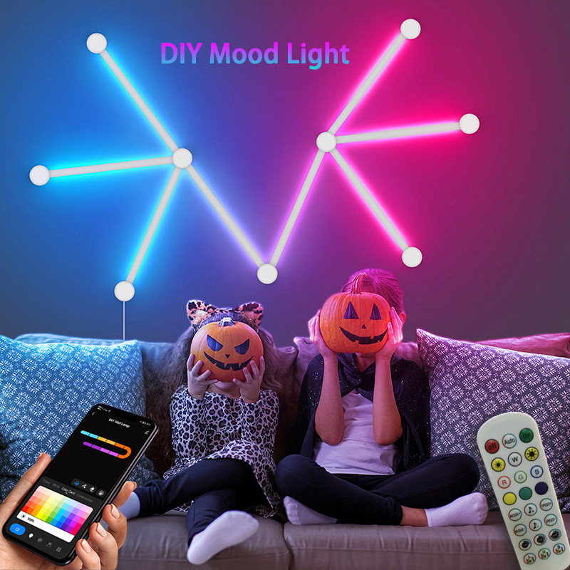 Smart Home Room - Akıllı RGB Duvar Lambası, Müzik Partisi