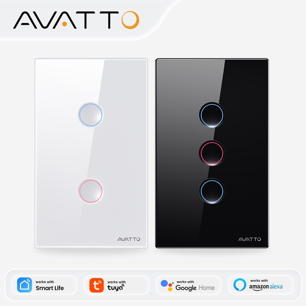Smart Home Zigbee - AVATTO 1/2/3/4 Gang ZigBee Akıllı Işık