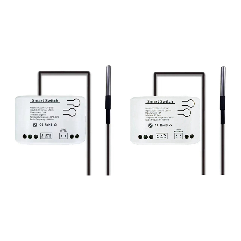 Smart Home Z Wave - TAM Tuya Akıllı Zigbee Anahtarı Sıcaklık