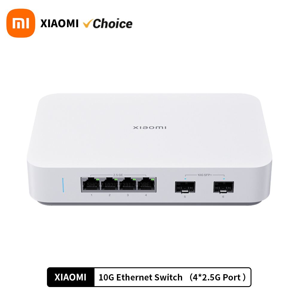 Smart Home Xiaomi Hub 2 - Yeni Xiaomi Mi 10G Ethernet anahtarı