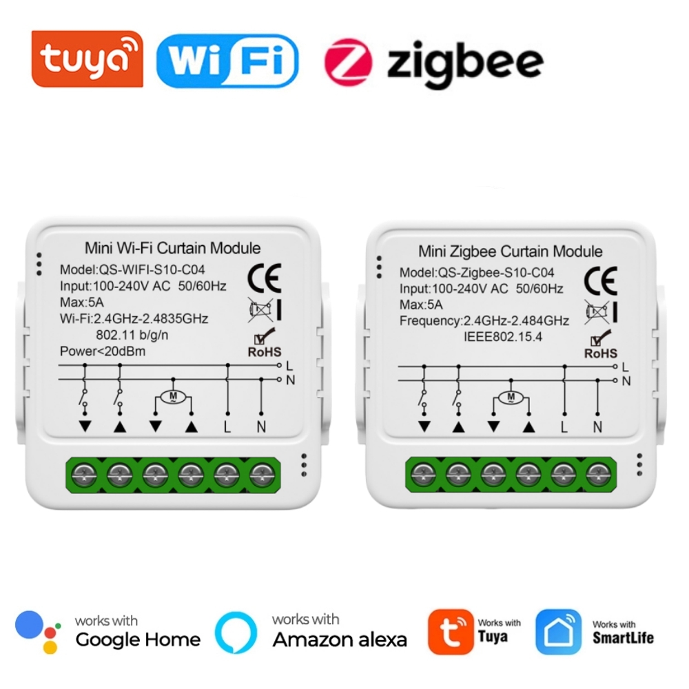Smart Home Z Wave - Tuya WiFi Zigbee Akıllı Perde Anahtar