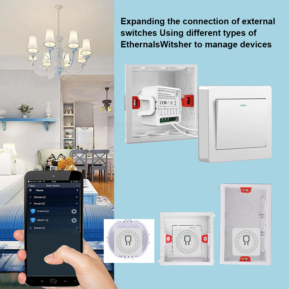 Tuya WiFi Akıllı Anahtar 1/2/3 - Smart Home Integration incelemesi ve fiyatı