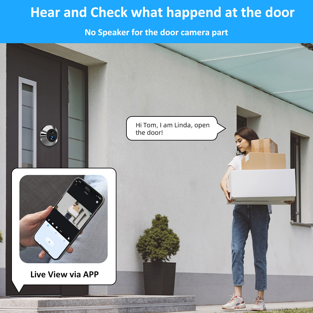 Altın Rengi Güvenlik Ev Dijita - Smart Home Battery Camera incelemesi ve fiyatı