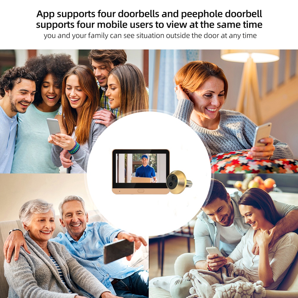 Altın Rengi Güvenlik Ev Dijita - Smart Home Battery Camera incelemesi ve fiyatı
