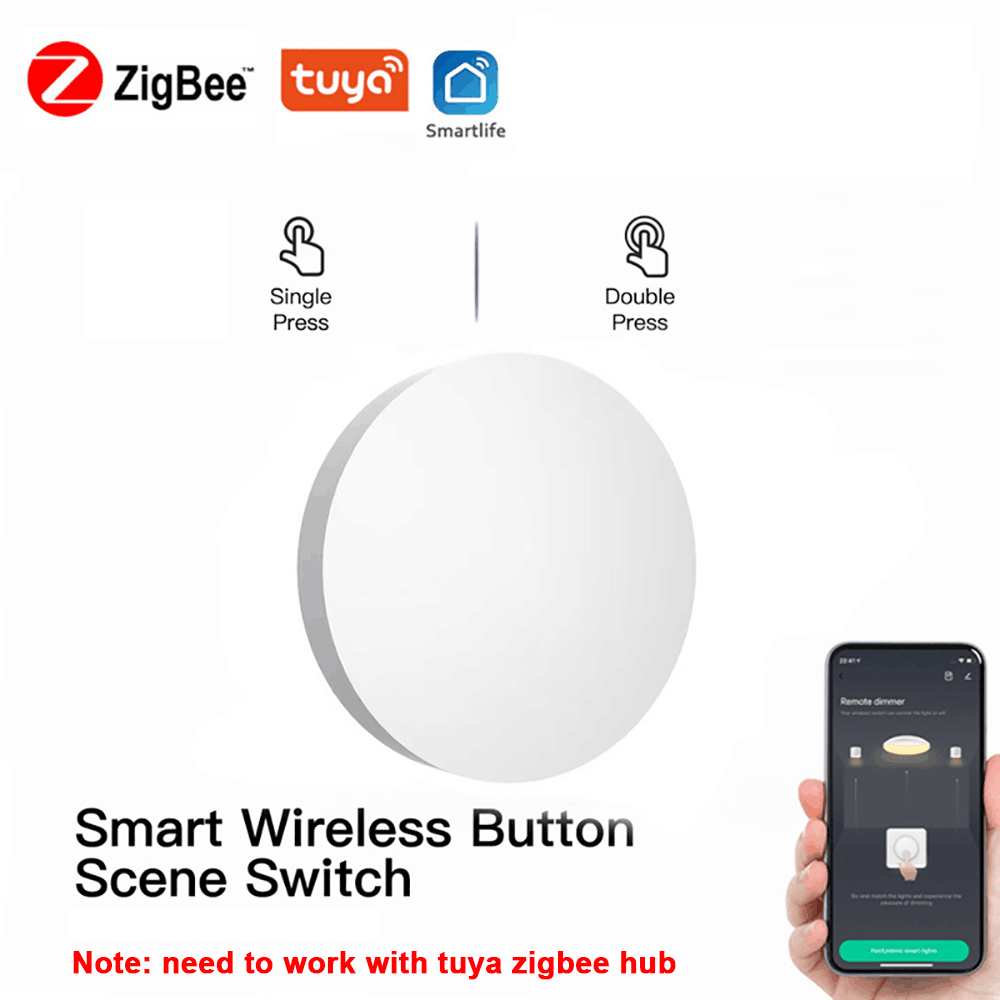 Tuya ZigBee düğmesi sahne anah - Smart Home Z Wave incelemesi ve fiyatı