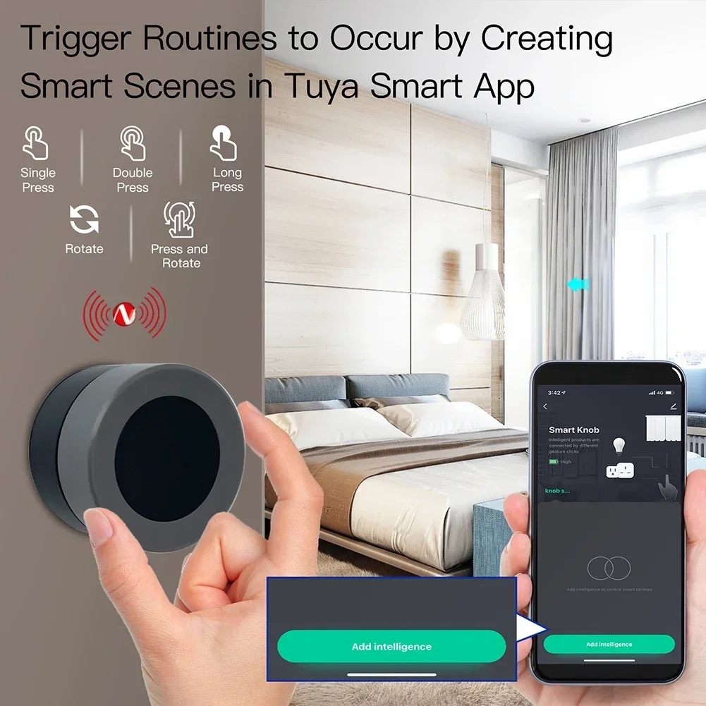 MOES Tuya ZigBee Akıllı Düğme  - Smart Home Z Wave incelemesi ve fiyatı