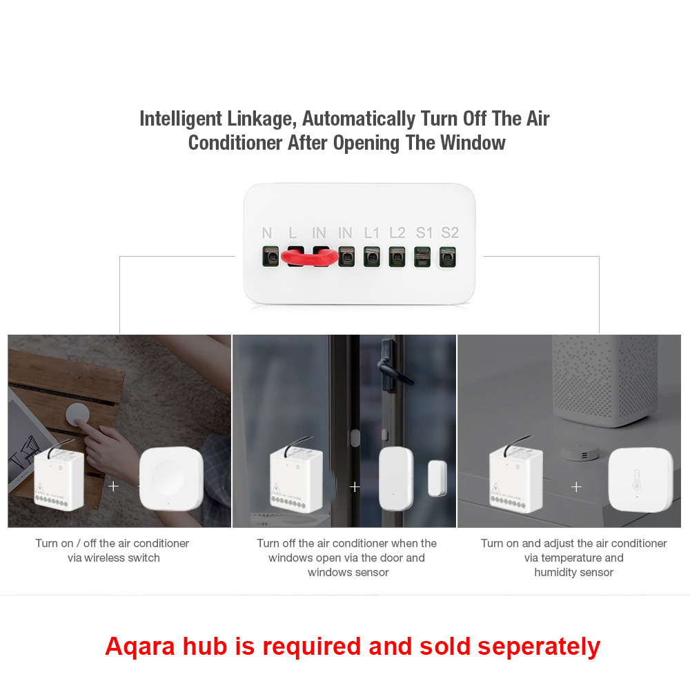 Orijinal Aqara Akıllı İki Yönl - Smart Home Xiaomi Devices incelemesi ve fiyatı