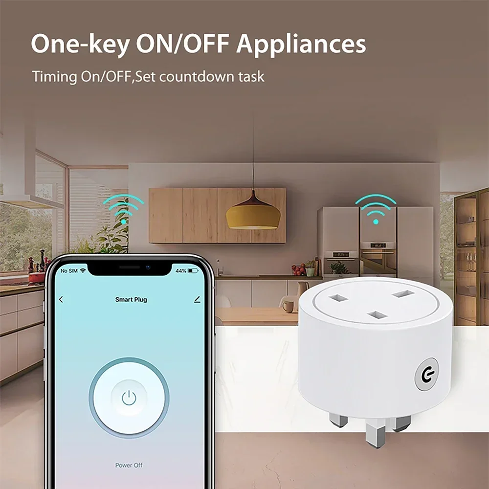 Zigbee Akıllı Priz 16A İngiliz - Smart Home Zigbee incelemesi ve fiyatı