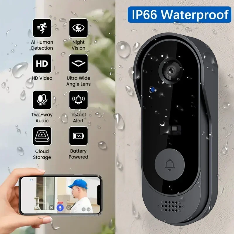 Video HD Kablosuz Su Geçirmez  - Smart Home Battery Camera incelemesi ve fiyatı