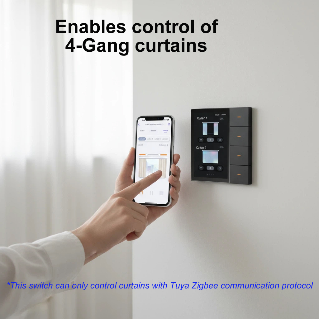 F3-pro Tuya Akıllı Panel ZigBe - Smart Home Integration incelemesi ve fiyatı