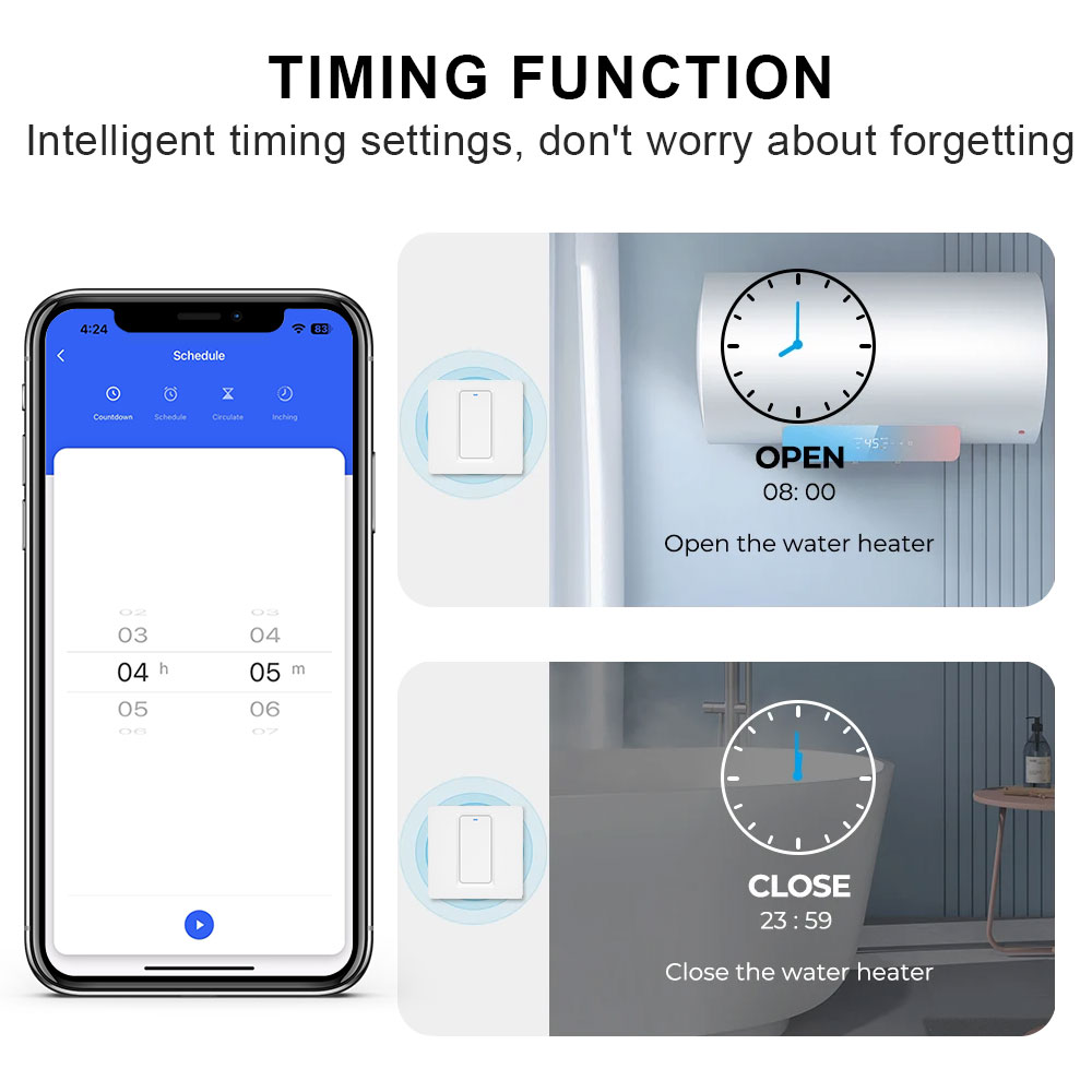 Akıllı Su Isıtıcı Anahtarı/WiF - Smart Home Integration incelemesi ve fiyatı