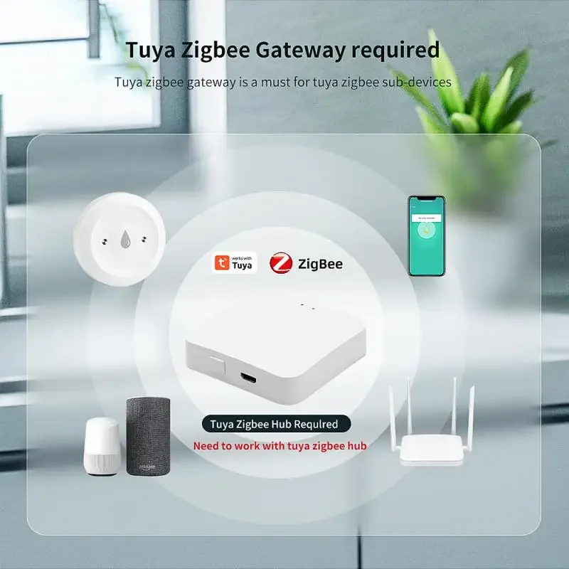 Tuya Zigbee Akıllı Su Kaçak Se - Smart Home Monitoring incelemesi ve fiyatı