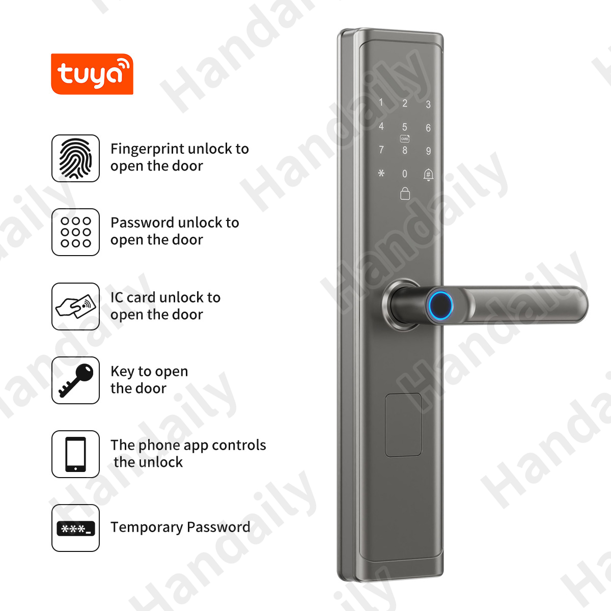 Tuya Wifi TTlock Uygulaması Pa - Smart Home Room incelemesi ve fiyatı