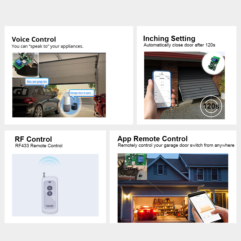 Zigbee WiFi Akıllı Garaj Kapıs - Smart Home Z Wave incelemesi ve fiyatı