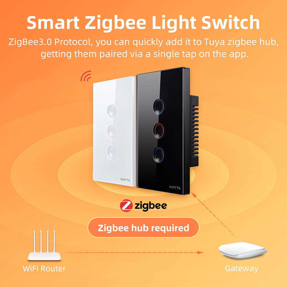 AVATTO 1/2/3/4 Gang ZigBee Akı - Smart Home Zigbee incelemesi ve fiyatı