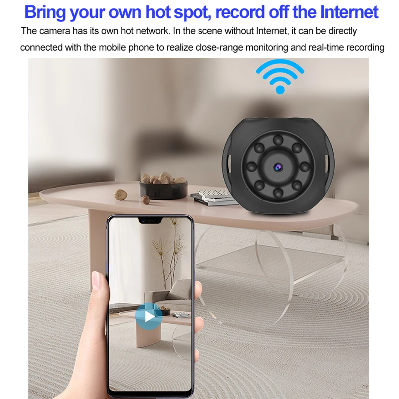 Wifi Mini Kamera WK10 Akıllı E - Smart Home Kamera incelemesi ve fiyatı