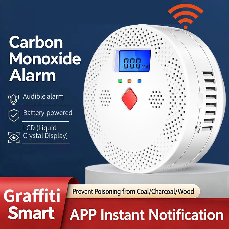 WiFi Akıllı Karbon Monoksit De - Smart Home Monitoring incelemesi ve fiyatı