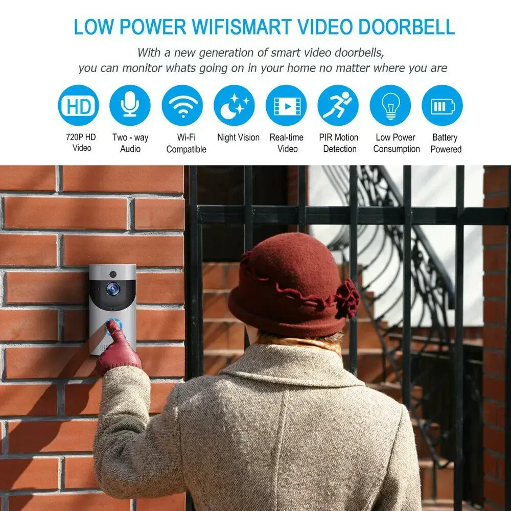 720P HD Akıllı Ev Kablosuz WIF - Smart Home Battery Camera incelemesi ve fiyatı
