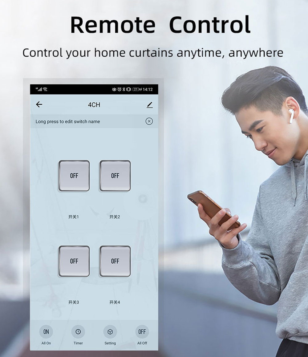 Tuya 4CH Zigbee Anahtar Röle M - Smart Home Zigbee incelemesi ve fiyatı