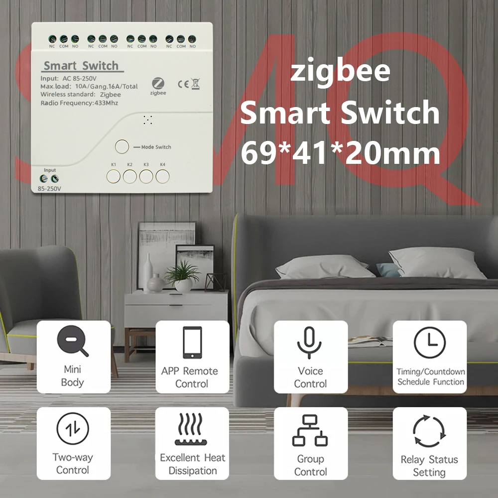 Zigbee Akıllı Anahtar Wifi Röl - Smart Home Z Wave incelemesi ve fiyatı