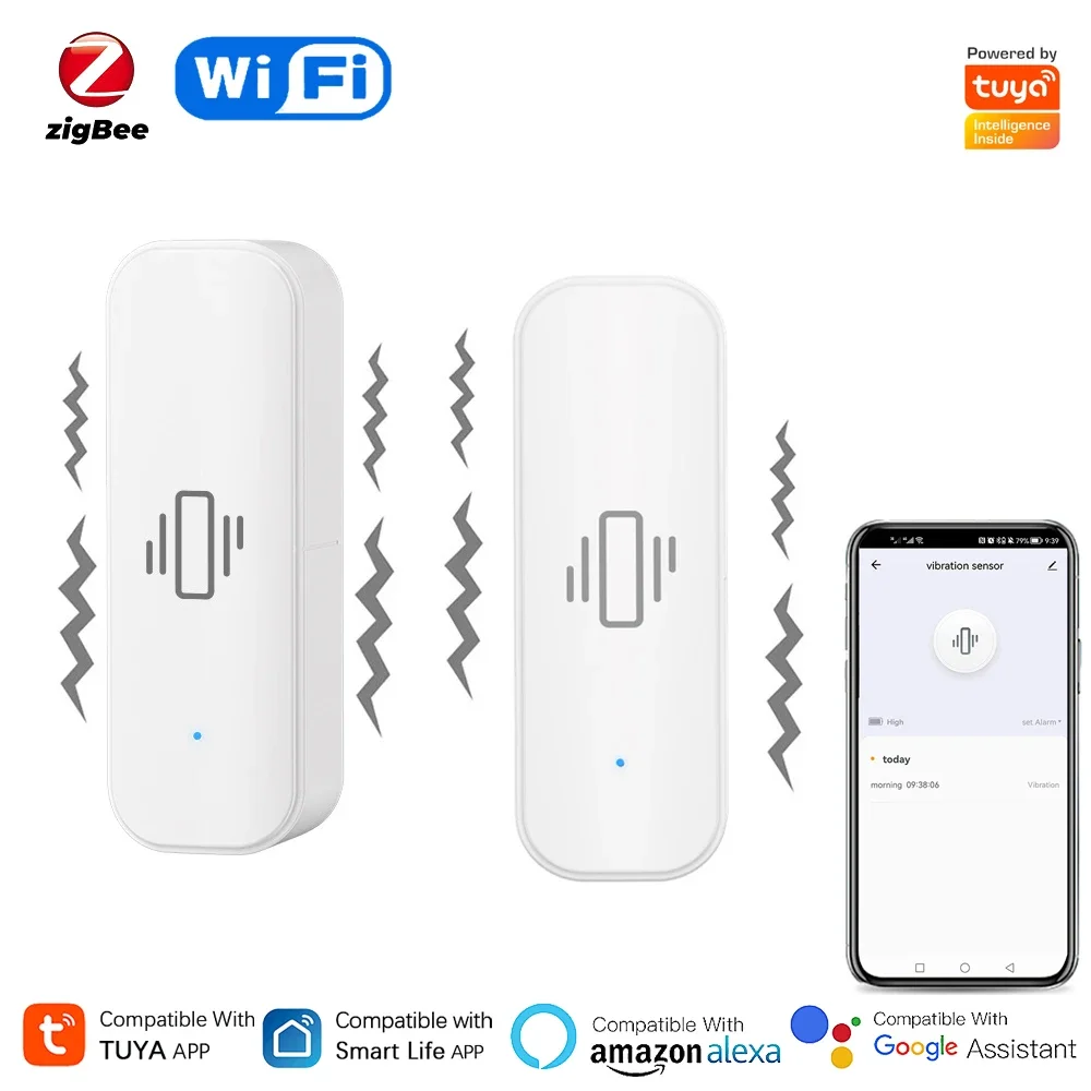 Tuya WiFi/Zigbee akıllı titreş - Smart Home Monitoring incelemesi ve fiyatı