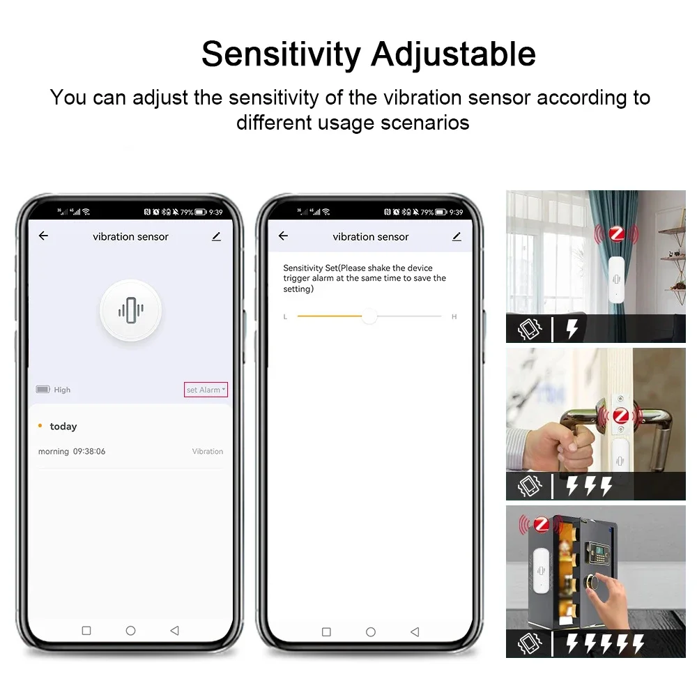 Tuya WiFi/Zigbee akıllı titreş - Smart Home Monitoring incelemesi ve fiyatı