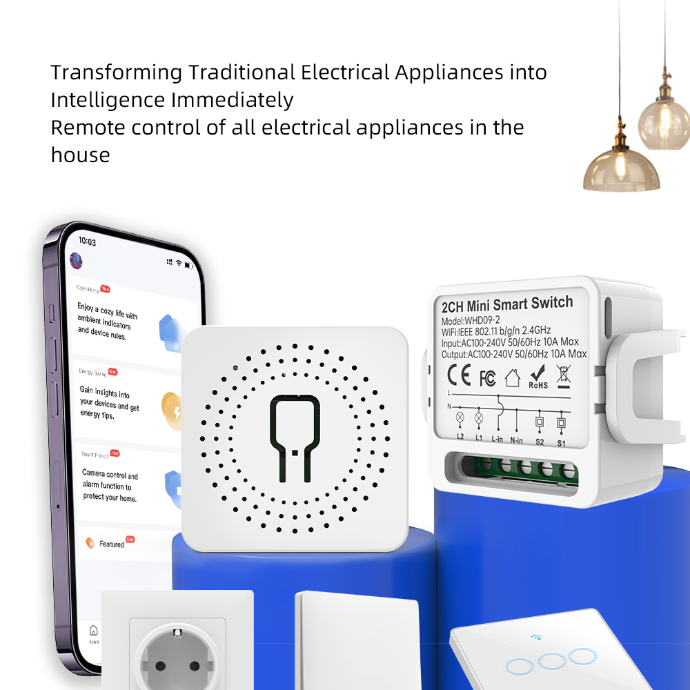 2 Yollu Tuya Akıllı Anahtar 2' - Smart Home Integration incelemesi ve fiyatı