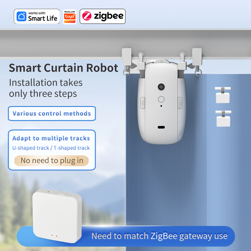Zigbee Akıllı Perde Sürücü Rob - Smart Home Zigbee incelemesi ve fiyatı