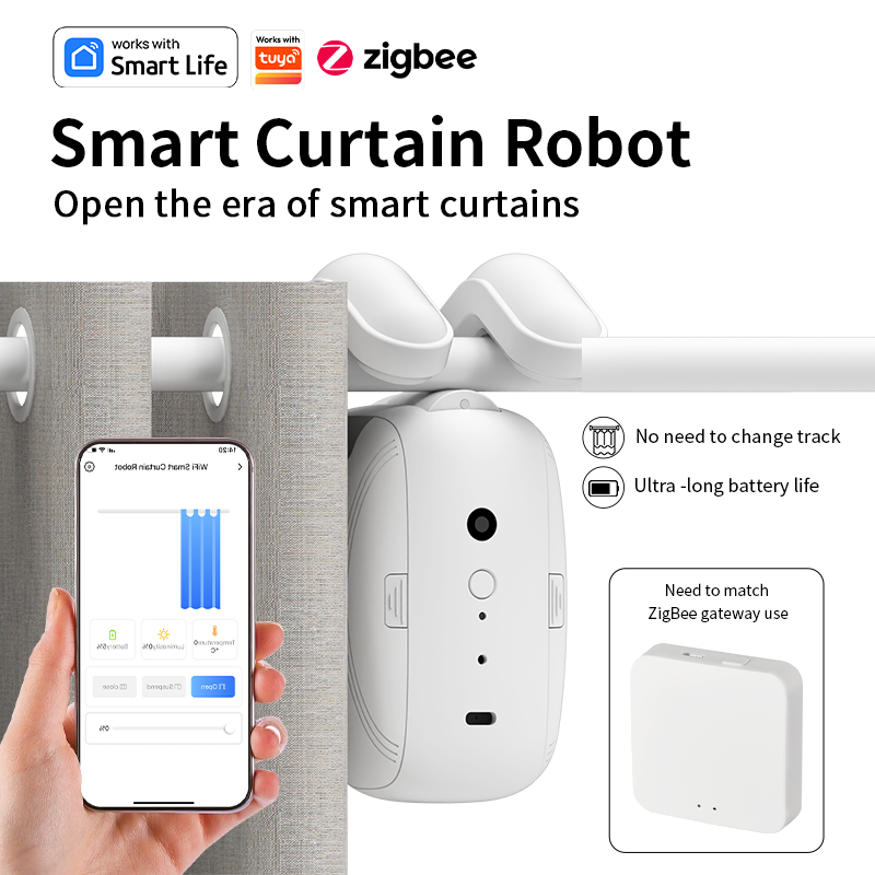 Zigbee Akıllı Perde Sürücü Rob - Smart Home Zigbee incelemesi ve fiyatı