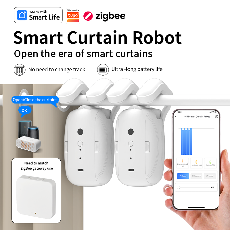 Zigbee Akıllı Perde Sürücü Rob - Smart Home Zigbee incelemesi ve fiyatı