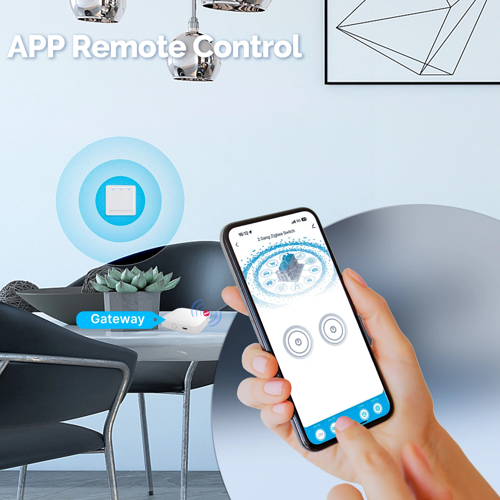 MOES ZigBee Akıllı Işık Anahta - Smart Home Zigbee incelemesi ve fiyatı