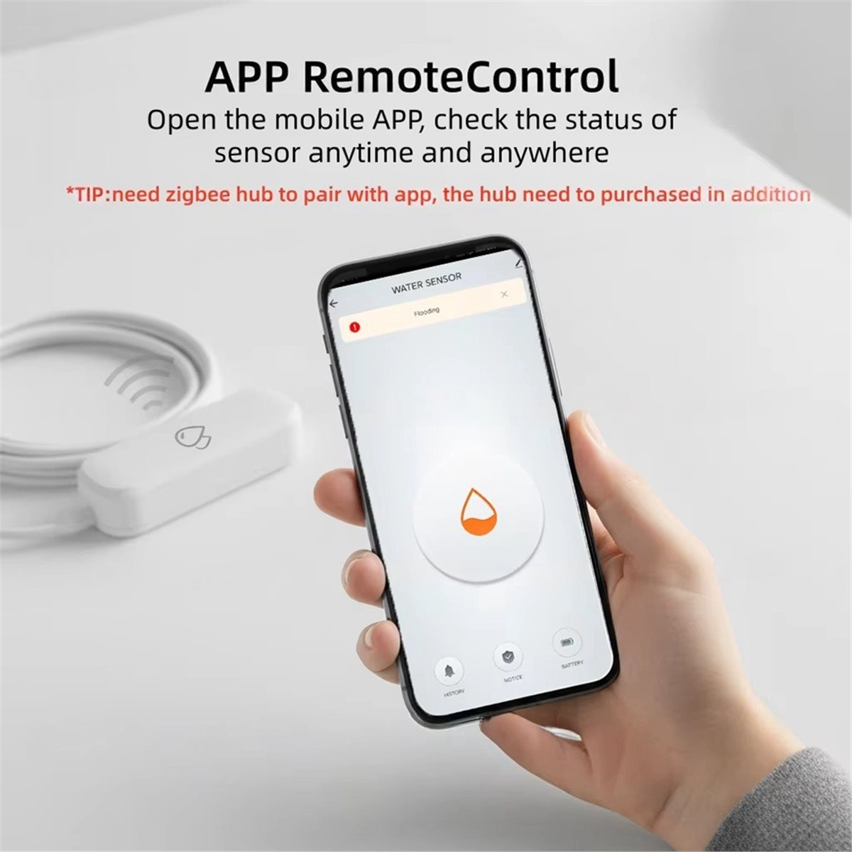 Uyumlu ZigBee Su Sızıntısı Sen - Smart Home Zigbee incelemesi ve fiyatı