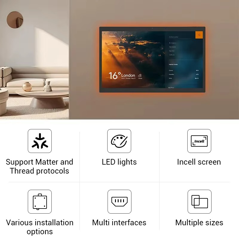 10.1 15.6 İnç Manuel Android I - Smart Home Control incelemesi ve fiyatı